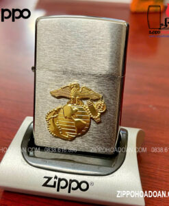 Zippo 280MAR – Zippo Marines Emblem Brushed Chrome